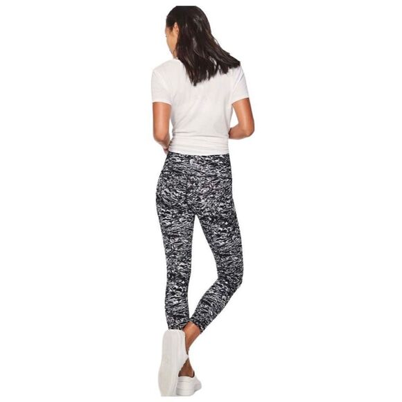 Lululemon Wunder Under Hi-Rise 7/8 Tight 25" Liquid Platinum Alpine Whit… - Picture 3 of 6